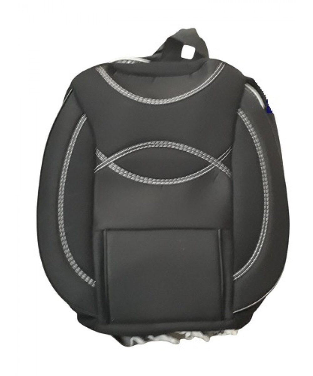 KOLTUK KILIFI SİYAH LÜX ORTOPEDİK SIRT DAYAMA VE OTURMA KISMI BÜTÜN OLAN BİNEK ARAÇLAR KOD:69