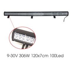 OFF ROAD PROJEKTÖR 30V 306W 120X7CM 100 LED BEYAZ KOD:4203275