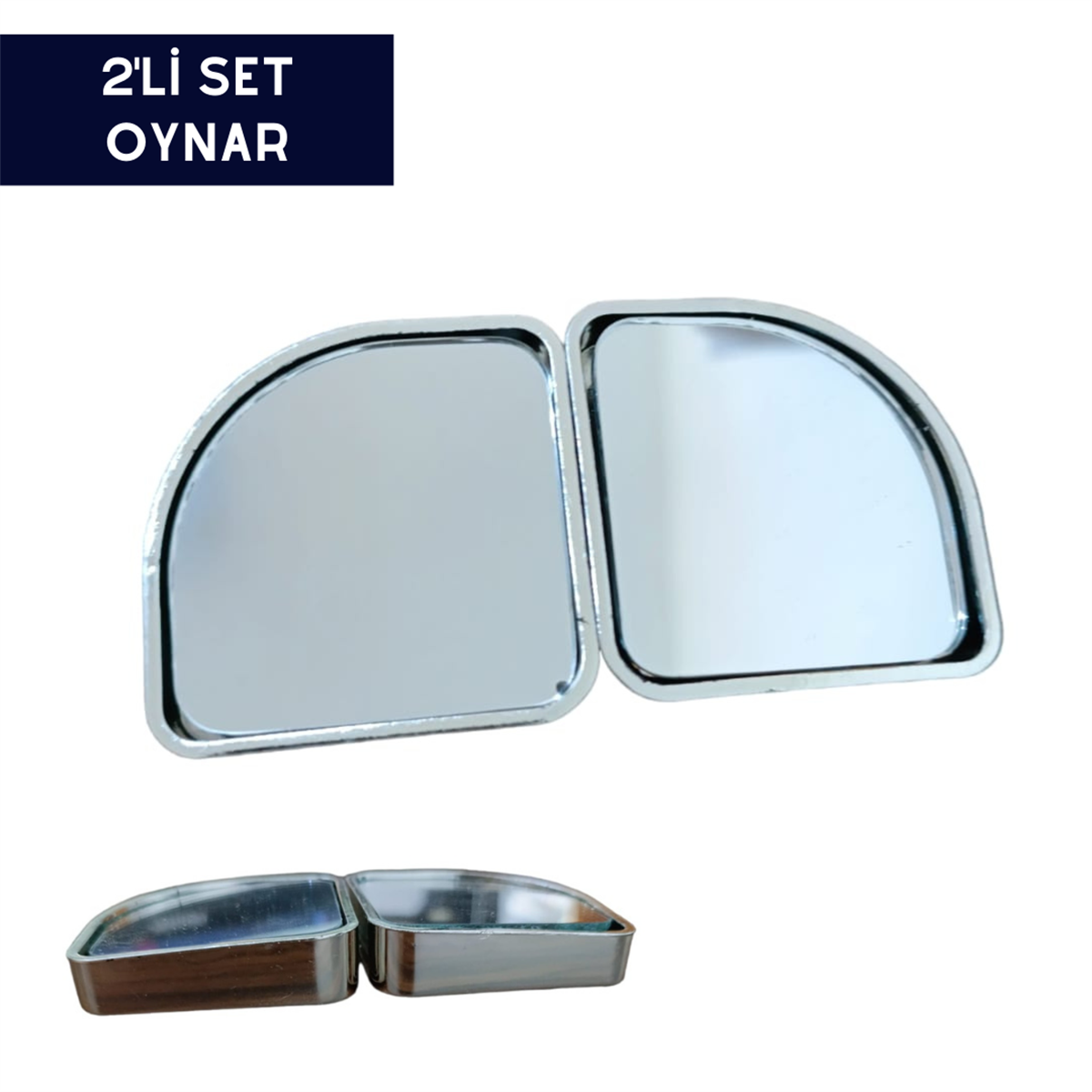 AYNA KÖR NOKTA SY023 ELİ̇PS KROM OYNARLI KOD:ITH1535