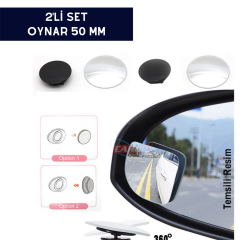 AYNA KÖR NOKTA OYNAR 50MM YUVARLAK 2 Lİ KOD:0221235