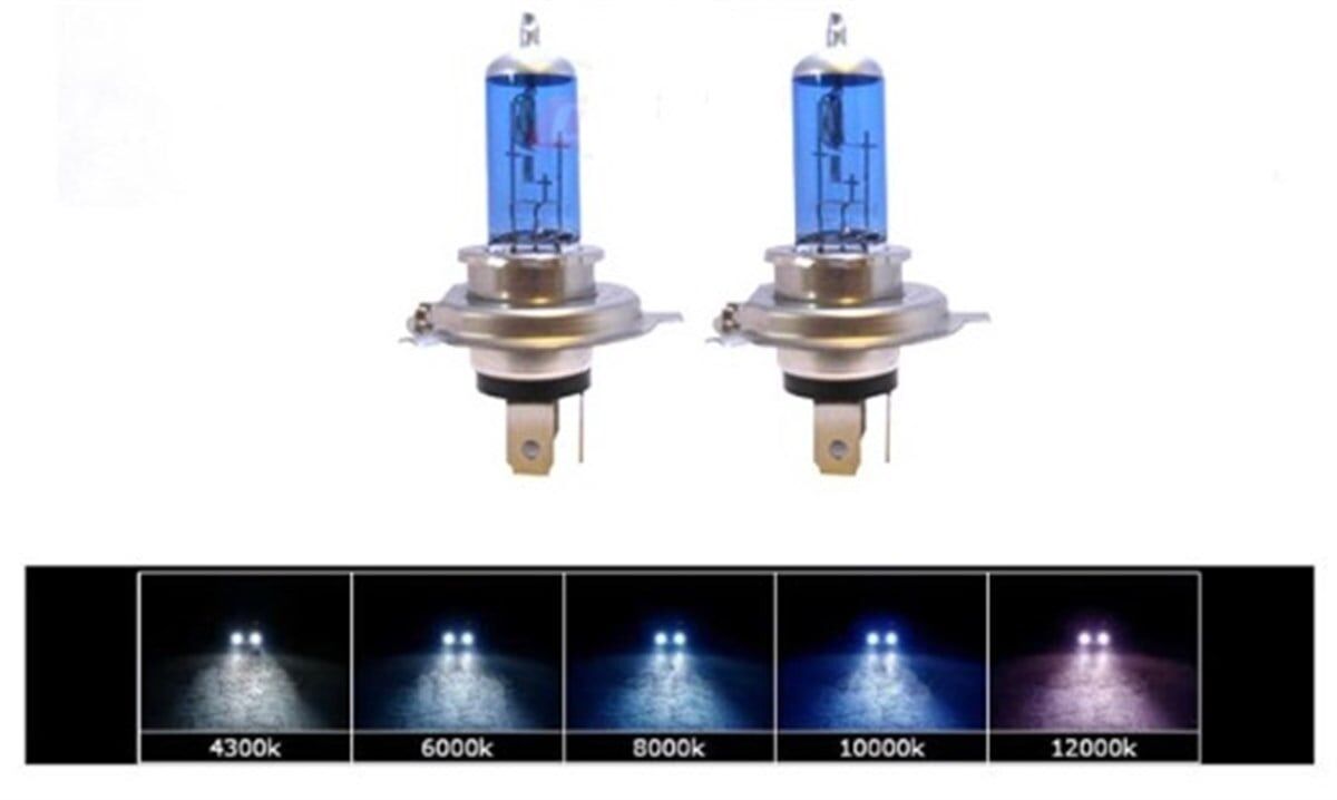 H4 AMPUL 12V BEYAZ IŞIK 55-100 KOD:0415005