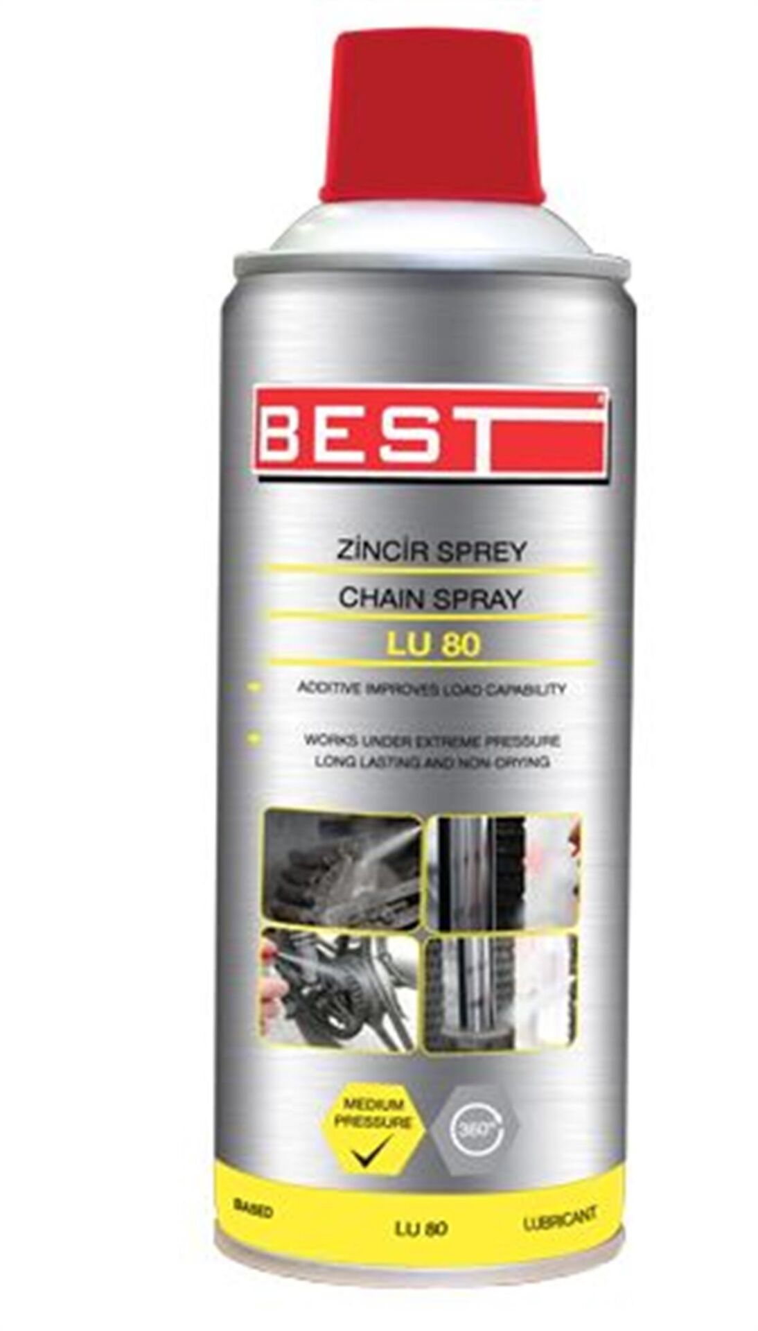 ZİNCİR YAĞLAYICI SPREY BEST 400 ML KOD:LU80