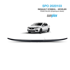 BAGAJ ÇITASI SPOİLER RENAULT SYMBOL PİANO BLACK KOD:2020103