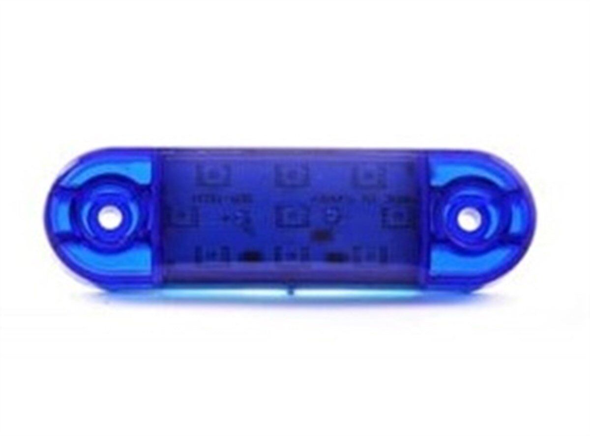 LAMBA DEKOR 9 LEDLİ MAVİ 12-24V KOD:TH-923