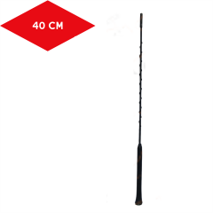 ANTEN TEPE ÇUBUĞU 40CM ZENDAR Y-285 KOD:0025085