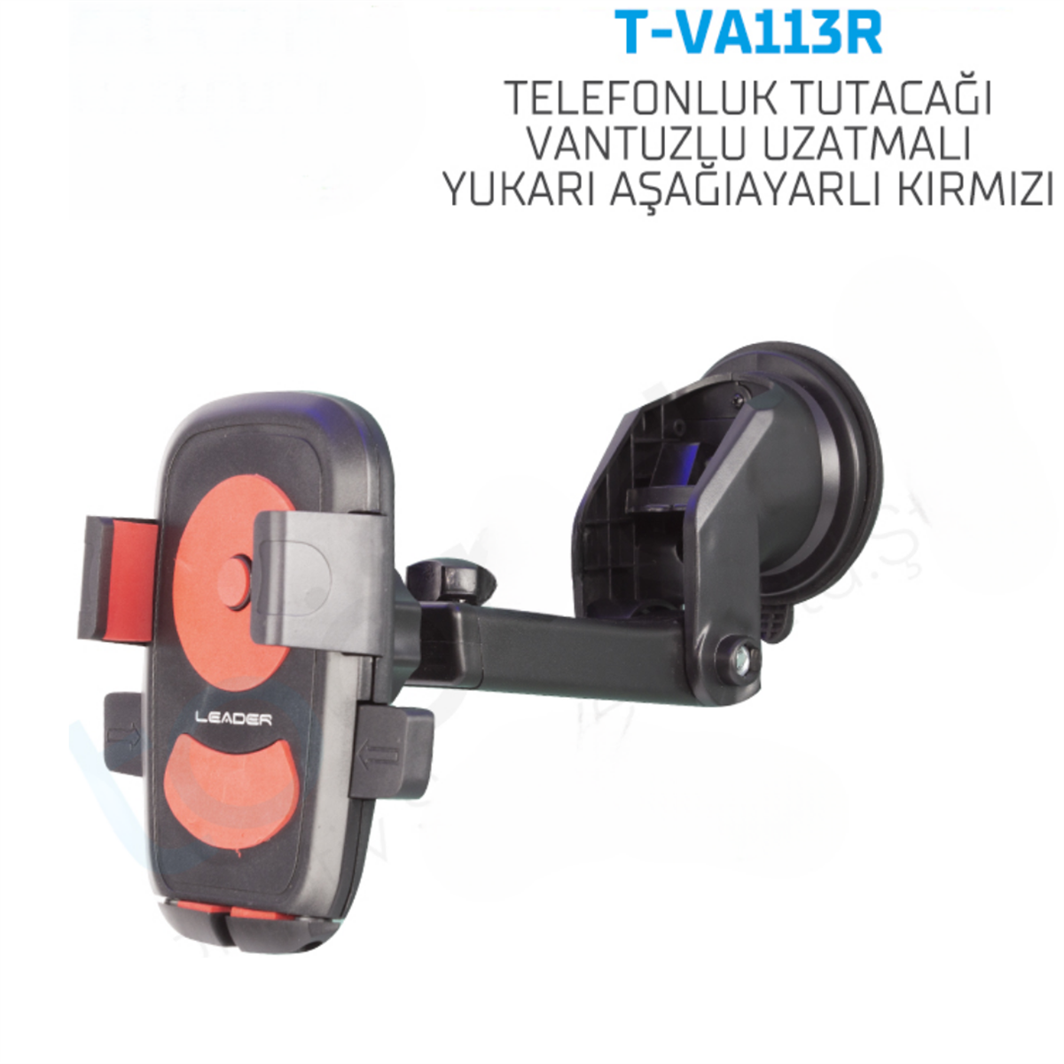 TELEFON TUTUCU VANTUZLU UZATMALI YUKARI AŞAĞI AYARLI KIRMIZI KOD:T-VA113R