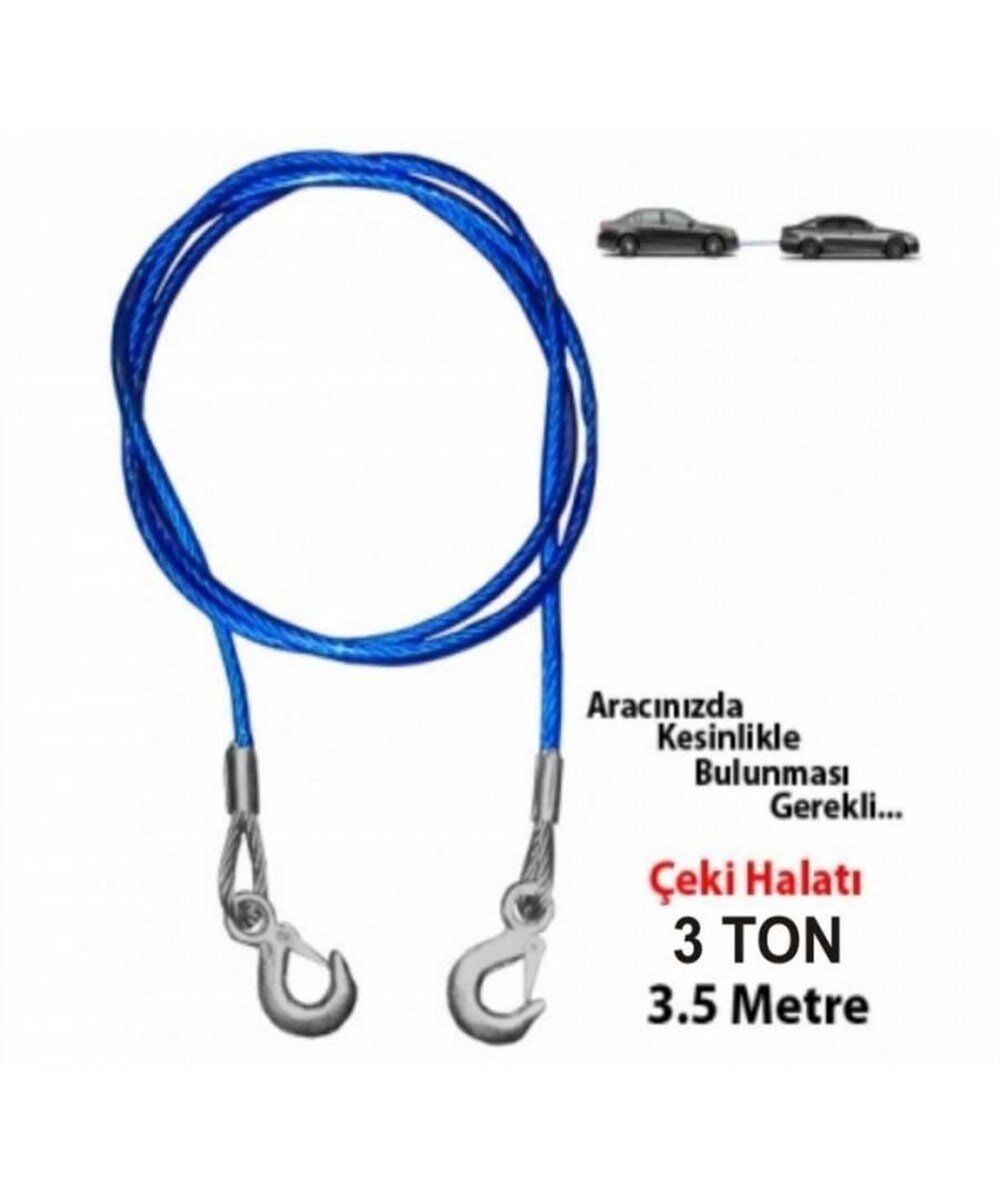 ÇEKME HALATI ÇELİK İZOLELİ 3 TON 3M KOD:1720503