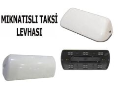 TAKSİ LEVHASI MIKNATISLI BEYAZ YAZISIZ KOD:TKS3