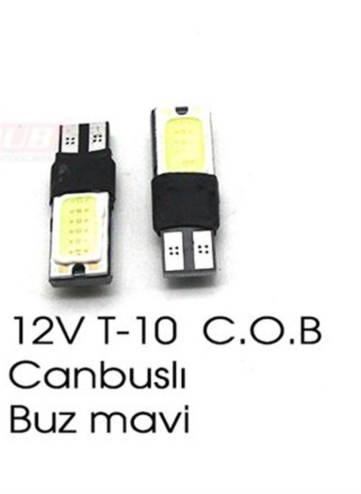 T10 AMPUL 12V COB CANBUS BUZ MAVİ KOD:0405530