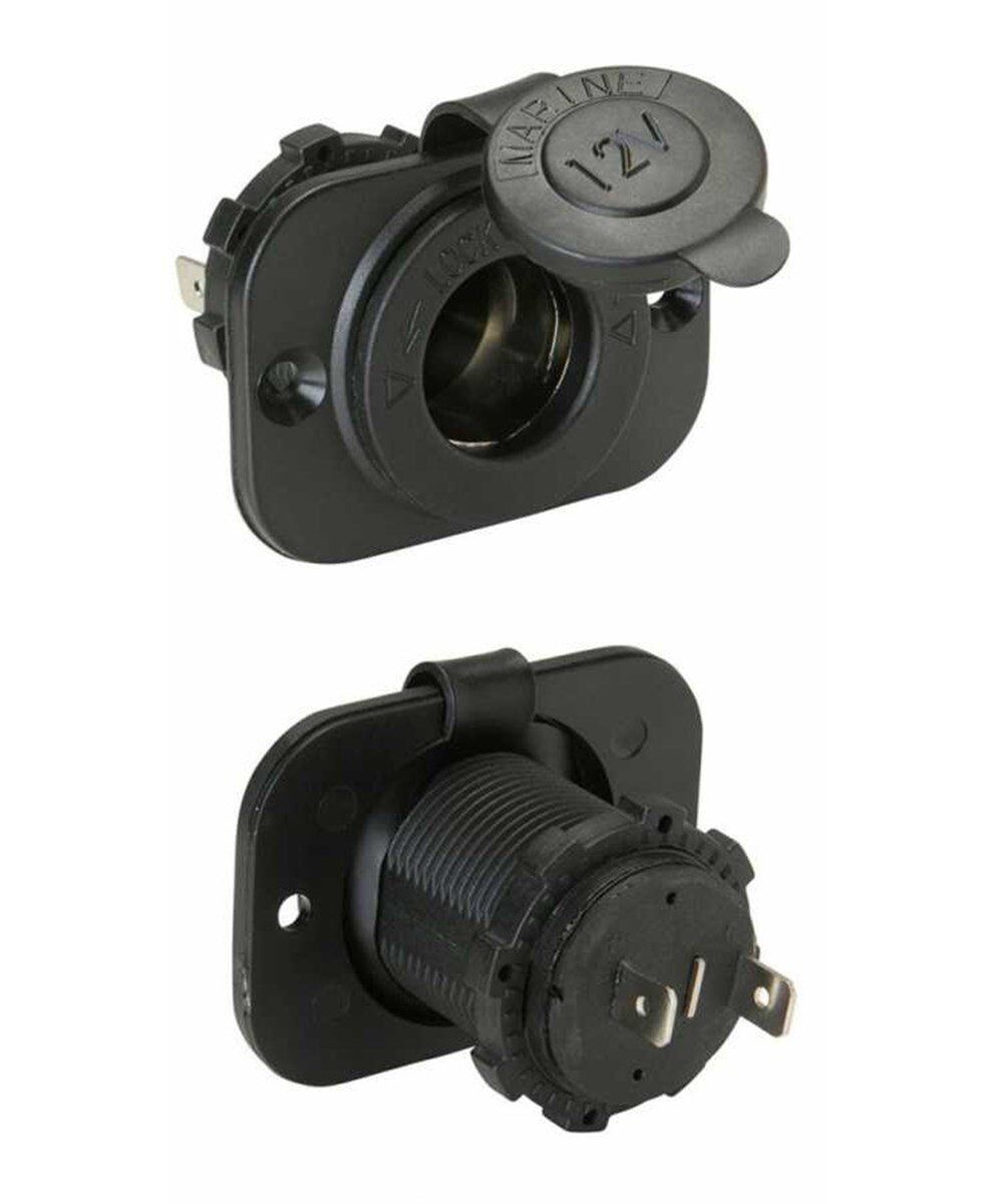 ÇAKMAK SOKETİ 12V MARİNE TİP SU GEÇİRMEZ KİLİTLİ CARUB KOD:1700809