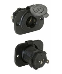 ÇAKMAK SOKETİ 12V MARİNE TİP SU GEÇİRMEZ KİLİTLİ CARUB KOD:1700809