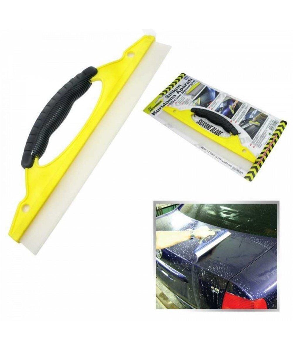 CAM SİL ÇEKÇEK SİLİKONLU KURULAMA APARATI 30CM KOD:11599