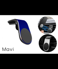 TELEFON TUTUCU L TİPİ HAVALANDIRMA MAVİ CARUB KOD:5901082