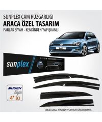 CAM RÜZGARLIK 4'LÜ VOLKSWAGEN GOLF 5-6-7 2005-2019 KOD:SPS109