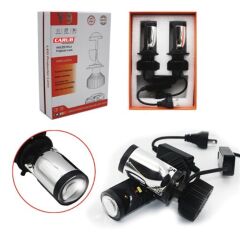 LED ZENON MERCEKLİ 12V H4 SÜPER BEYAZ KOD:0410318