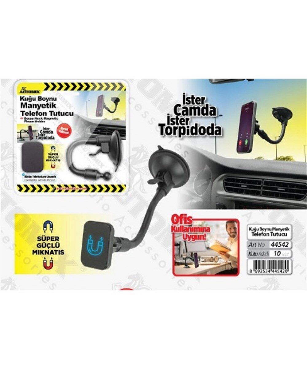 TELEFON TUTUCU KUĞU BOYNU MANYETİN KOD:44542