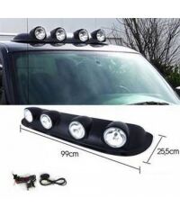 OFF ROAD SİS SETİ TEPE 4LÜ YUVARLAK BEYAZ KOD:4203203