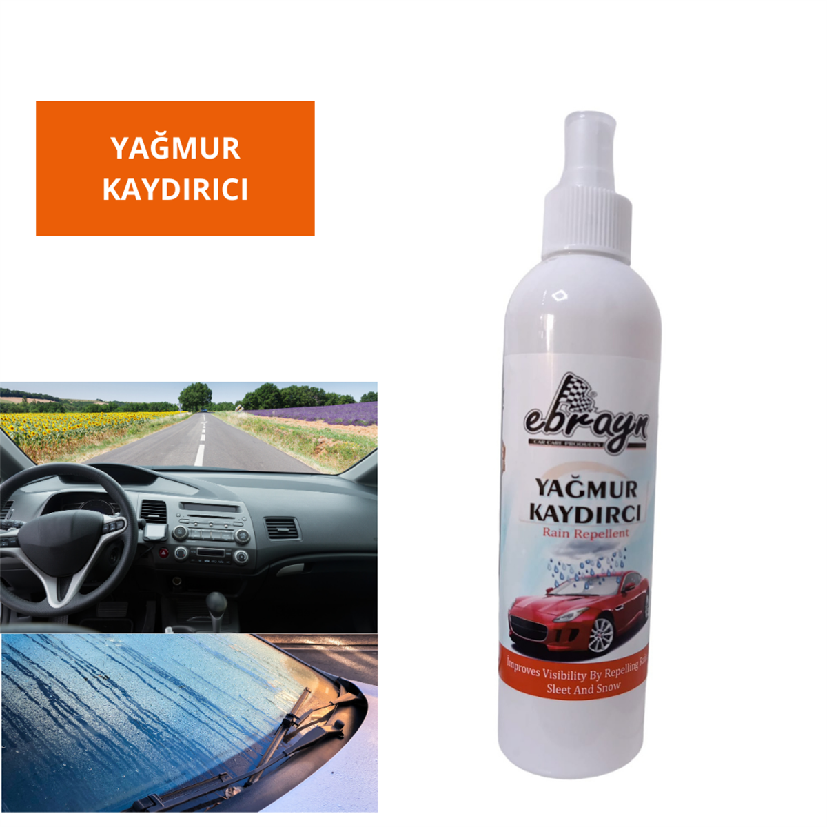 YAĞMUR KAYDIRICI 250 ML KOD:EBR3076