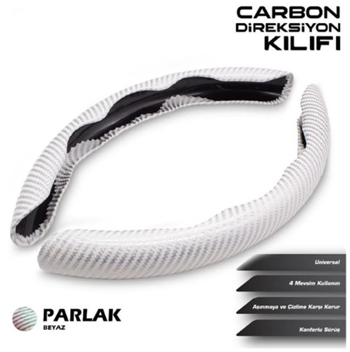 DİREKSİYON KORUYUCU KILIF KARBON RENK ÇEŞİTLERİ 2Lİ KOD:1850101