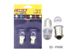 53 AMPUL 24V BEYAZ TAKIM (2 ADET) KOD:0404608