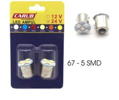 67 AMPUL 5 POWER SMD LED KIRMIZI 24V TAKIM KOD:0403019