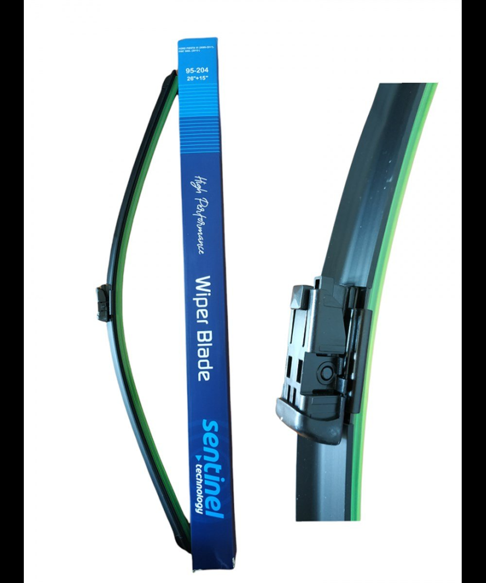 SİLECEK ÖN FORD FİESTA 6 (2008-2017) FİAT 500L(2012 VE SONRASI) 26''+15'' 2'Lİ TAKIM KOD:95-204