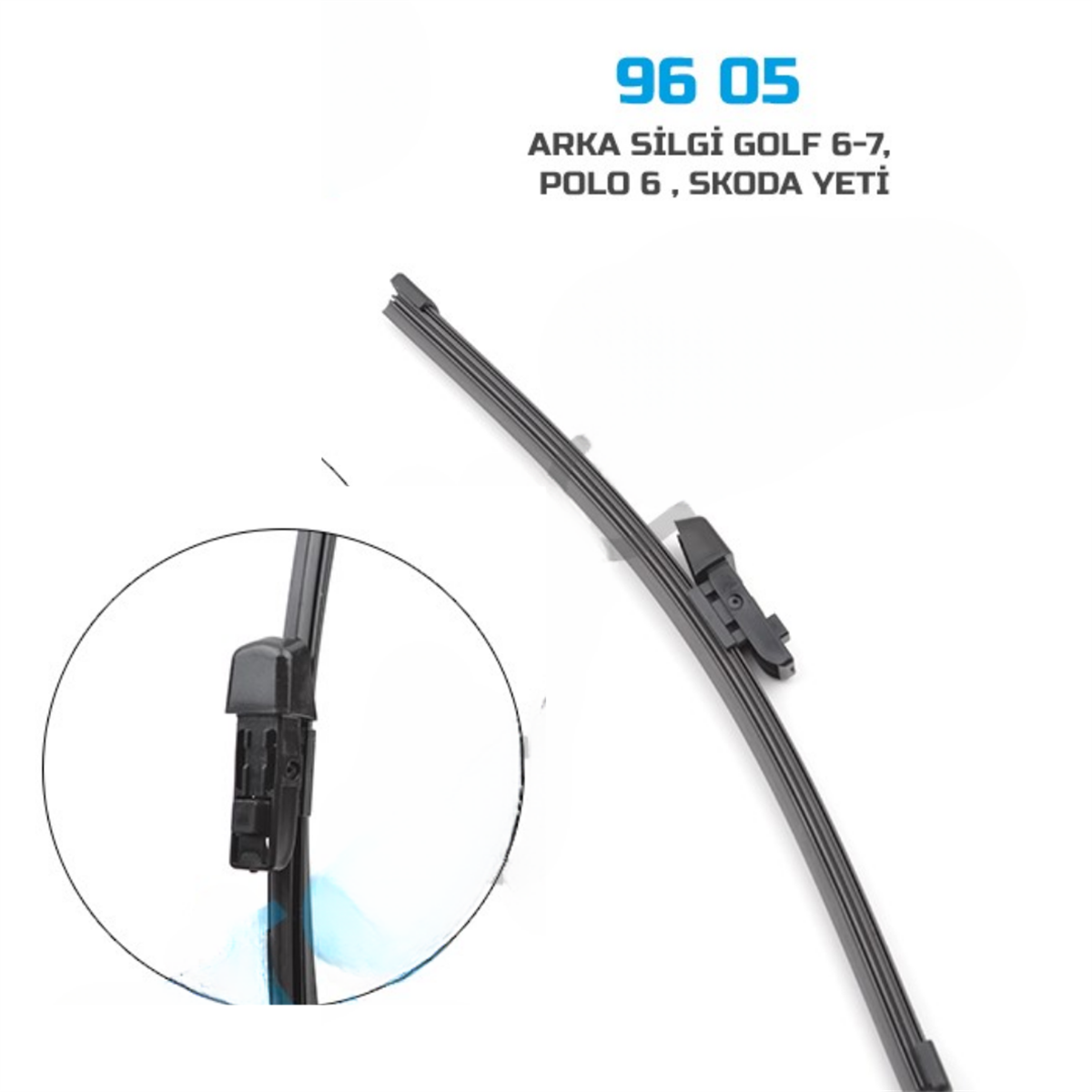 ARKA SİLECEK VOLKSWAGEN GOLF 6 GOLF 7 POLO 6 SKODA YETİ 11 İNÇ 280 MM KOD:96-05