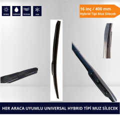 HYBRİD MUZ SİLECEK 16 İNÇ/400 MM KOD:MUZ004