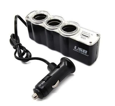 ÇAKMAK ÇOĞALTICI 12V 3LÜ+USB GİRİŞİ FA1-941 KOD:WF0120