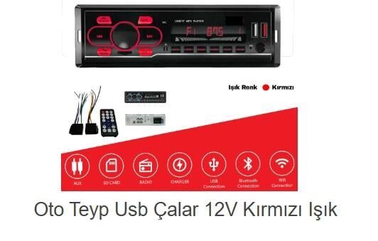 TEYP SABİT PANEL P.125 USB-AUX KOD:US101-2749951