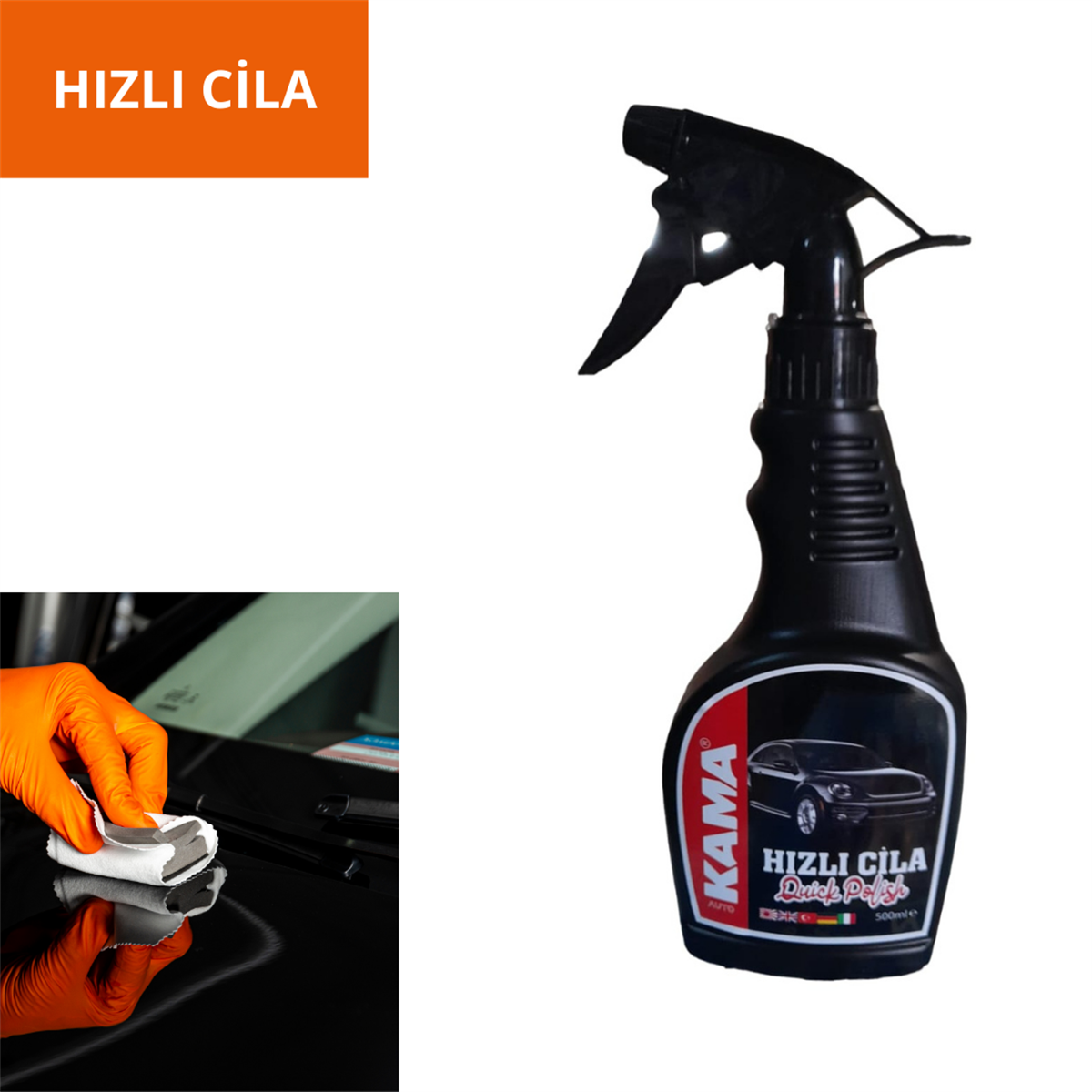 HIZLI CİLA SERAMİK KATKILI KAMA 500 ML KOD:S527