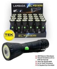 EL FENERİ LED 3W PLASTİK  ADET (KOLİSİ 24LÜ) KOD: 4456052