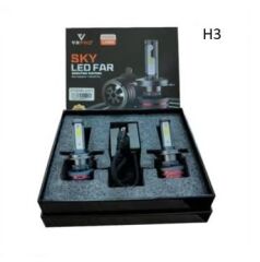 Vrpro SKY Series H3 Led 35W 6500K Beyaz Işık 15000 Lümen  KOD:SKYH3