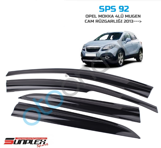 CAM RÜZGARLIĞI OPEL MOKKA 4LÜ 2013-2019 KOD: SPS92