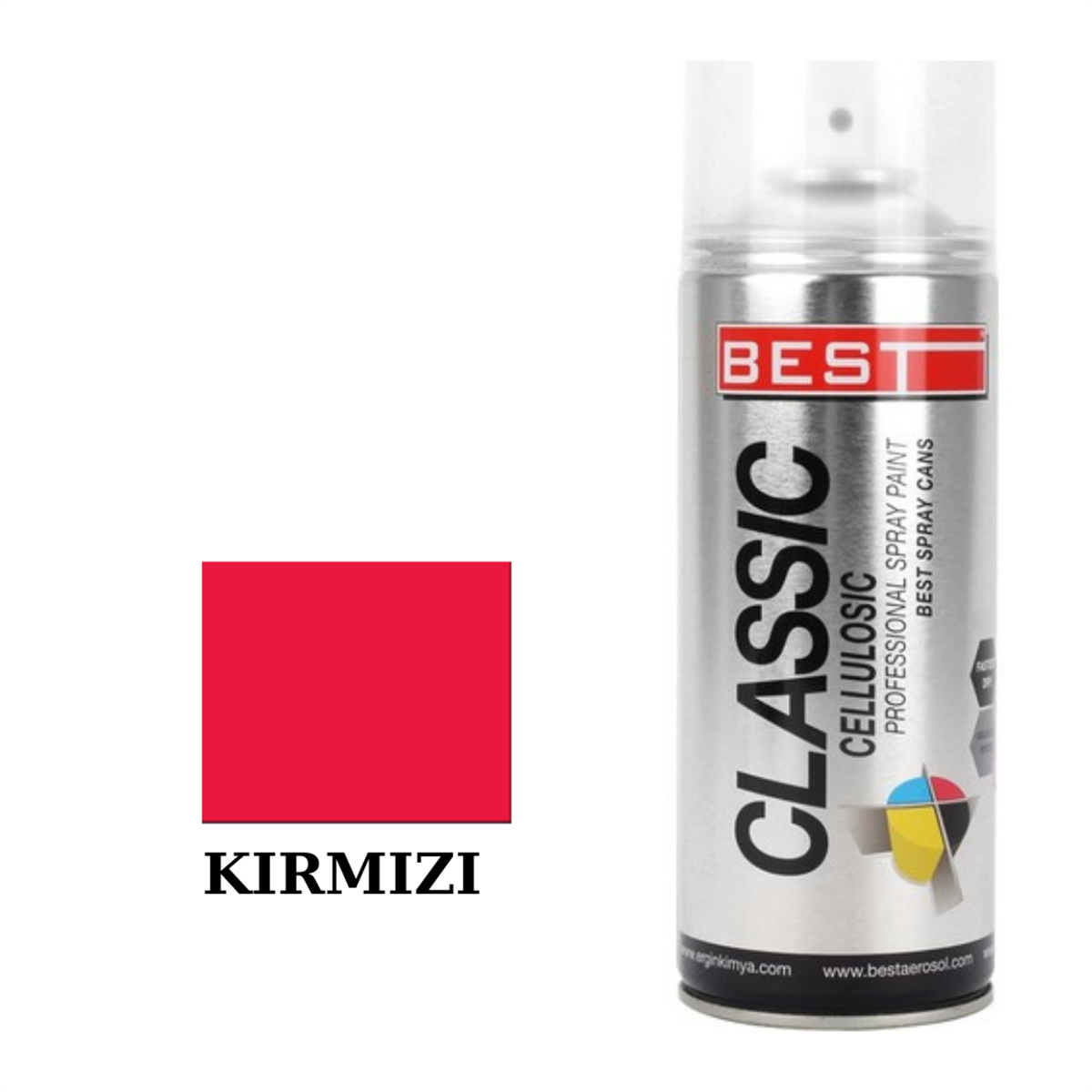 BEST KIRMIZI SPREY BOYA 400ML KOD:SB400