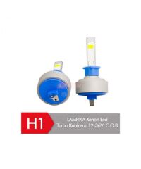 LAMPİKA ZENON H1 LED TURBO KABLOSUZ 12V-36V COB KOD:0410943