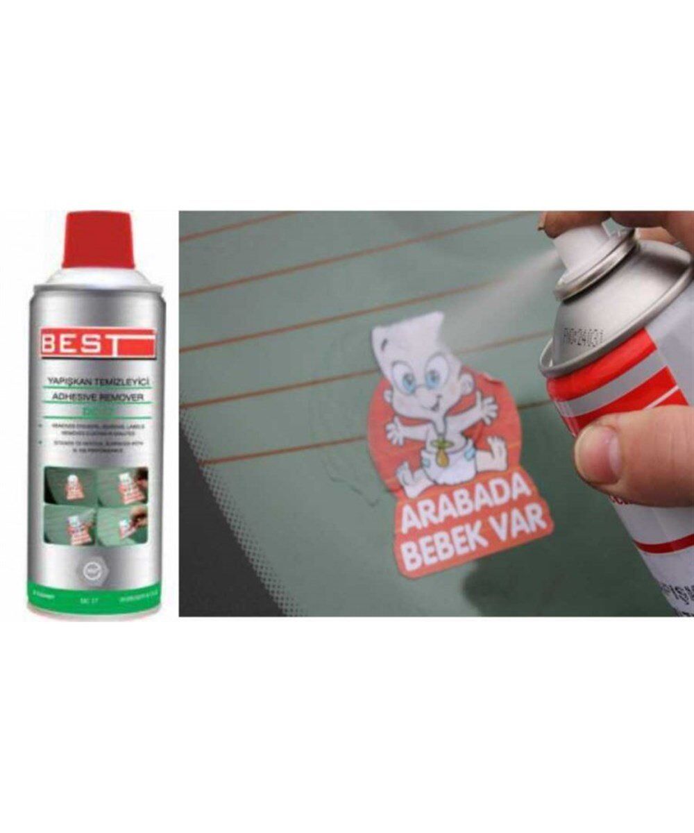 BEST STİCKER-FOLYO-YAPIŞKAN TEMİZLEYİCİ SPREY 400ML KOD:31309
