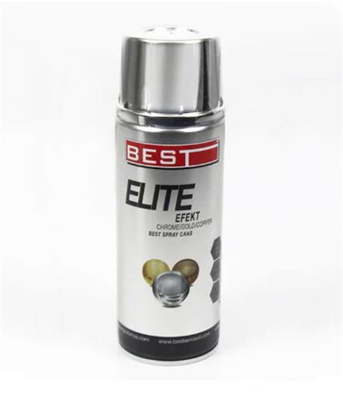 BEST ELİTE EFEKT BOYA 400ML KROM- KOD:26001