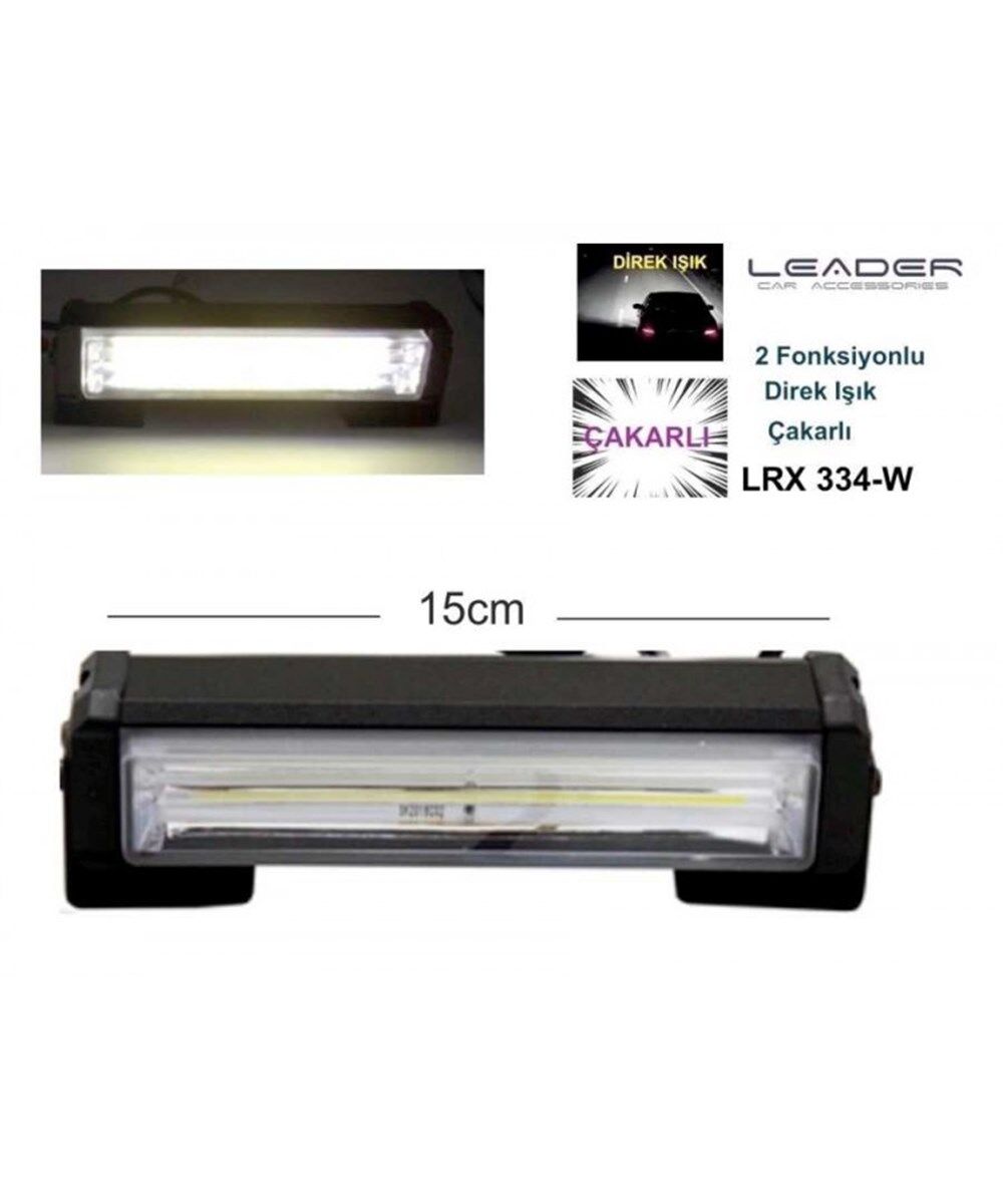 LAMBA ÇAKAR - DÜZ FONKSİYONLU BEYAZ 15CM 12V-24V KOD:LRX334W