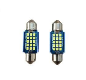 AMPUL 12V-24V 15 LED 31M METAL BEYAZ CANBUS KOD :0402243