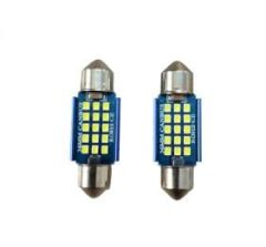 AMPUL 12V-24V 15 LED 31M METAL BEYAZ CANBUS KOD :0402243