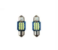 AMPUL 12V-24V 12 LED 31M METAL BEYAZ CANBUS KOD: 0402244