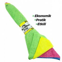 MİKROFİBER BEZ 4LÜ DÜRÜM  KOD:7574