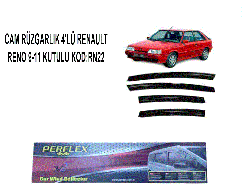 CAM RÜZGARLIĞI RENAULT  9-11  KUTULU KOD:RN22