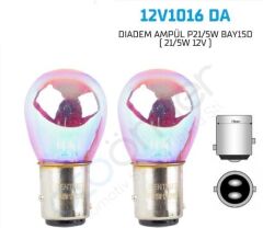AMPUL 1016 DİADEM ORANGE 12V 21W ORJ DÜZ TIRNAK KOD:0403092