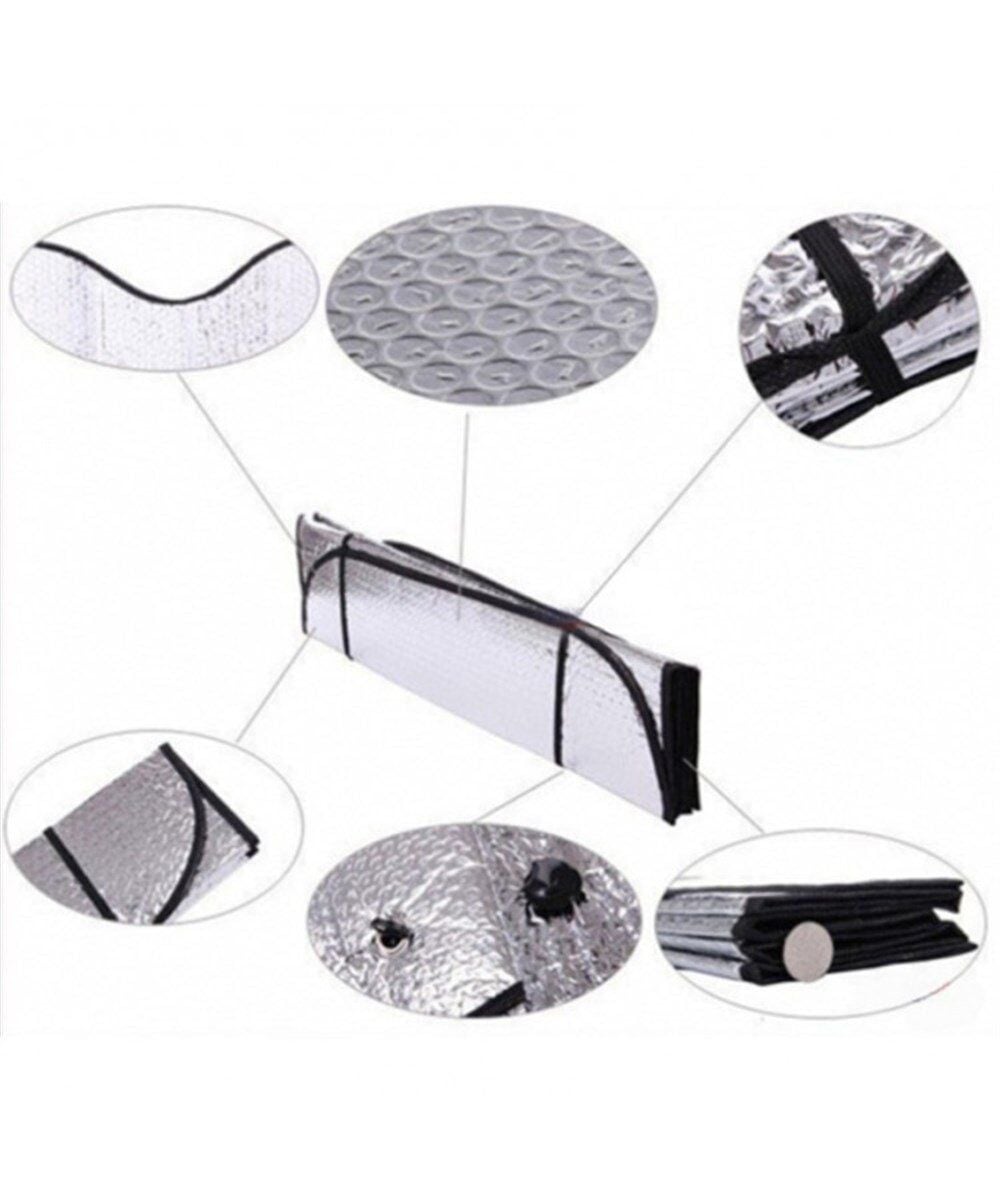 PERDE GÜNEŞLİK BALONLU METALİZE NİKELAJ ORTA  MİNİBÜS 145-150X70CM KOD:4954506