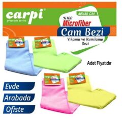 MİKROFİBER BAKLAVA DESEN CAM BEZİ 40X40 KOD:2420129