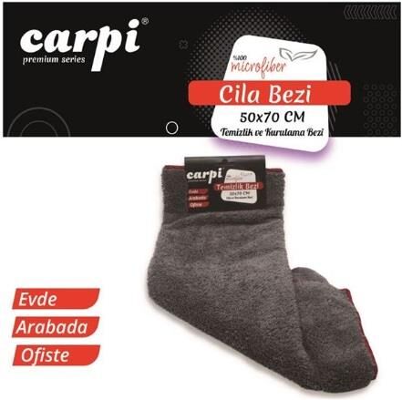 MİKROFİBER ÇİFT TARAFLI CİLA TANK BEZİ 50X70 KOD:2420130