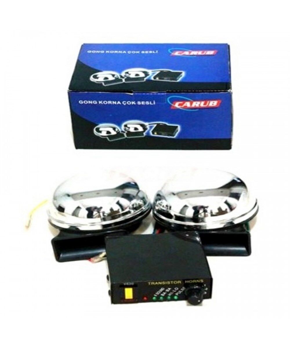 KORNA 6 SESLİ 12V GONK YANKILI KROMAJ KOD:2750101