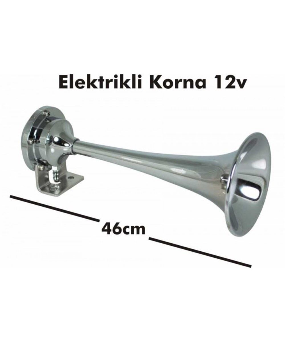 KORNA 12V MARİNE METAL KROM TEKLİ ELEKTRİKLİ KOD:2751402